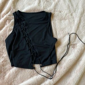 Black shein top